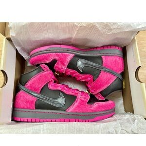 Nike Run the Jewels SB Dunk High 3D Limited Edition New in Box Sneakers